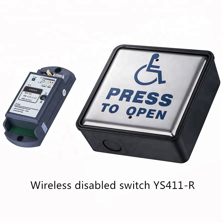 Wireless Disabled Switch Push Button Switch Square Push Button Switch