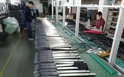 Shenzhen songrui electric door &amp; window systems Co., Ltd factory production line