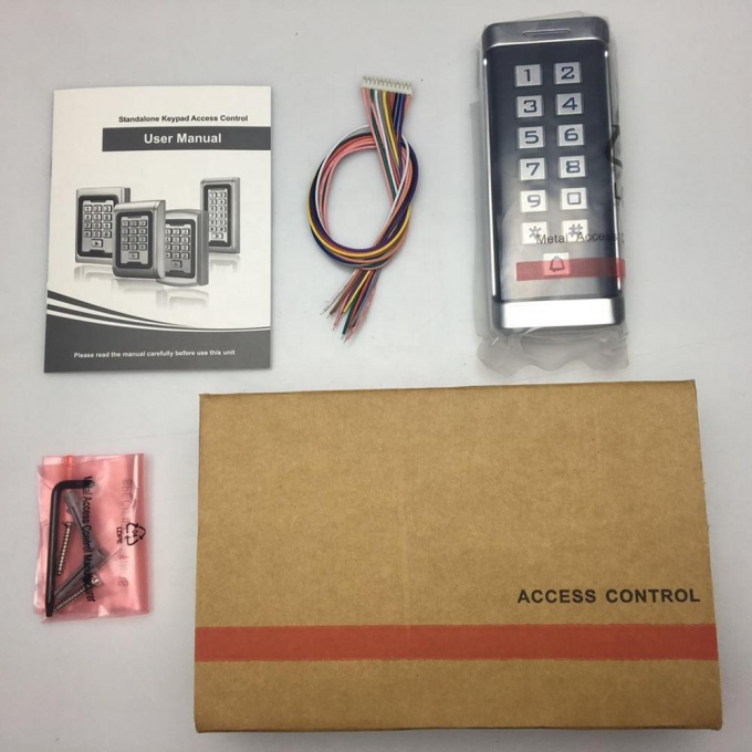 Auto Door Keypad Waterproof Metal Case RFID 125khz Digital Keypad