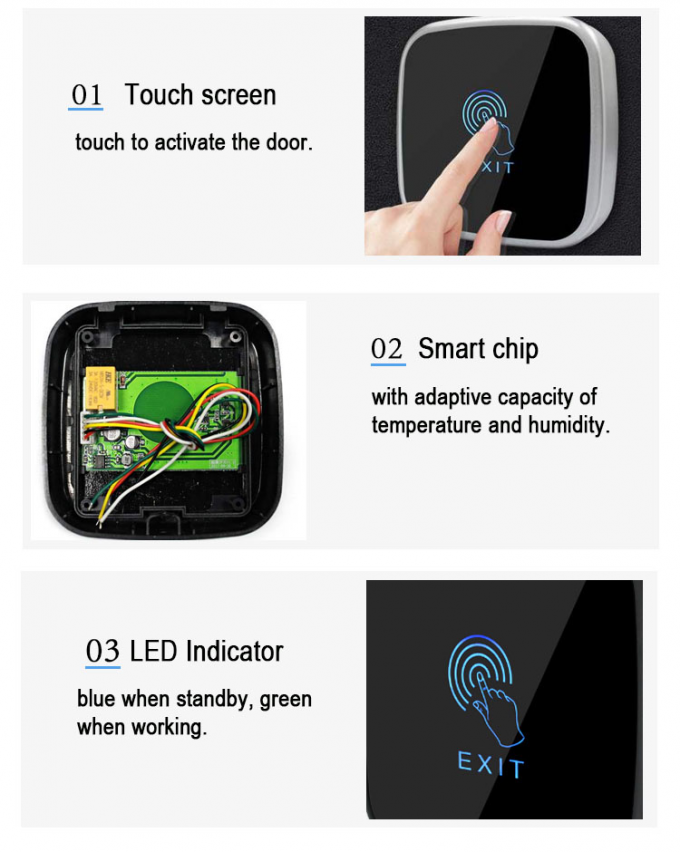 Sensor Automatic Button RTS Infrared Hand Sensor Switch Small Push Button Sensitive Touch ...