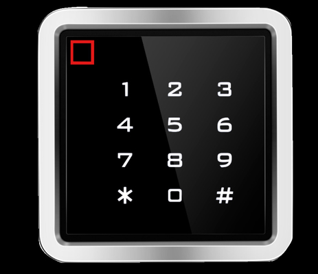 Auto Door Keypad Electronic Entry Doorwaterproof Metal Case RFID 125khz Access Control Keypad Stand-Alone With 2000 User