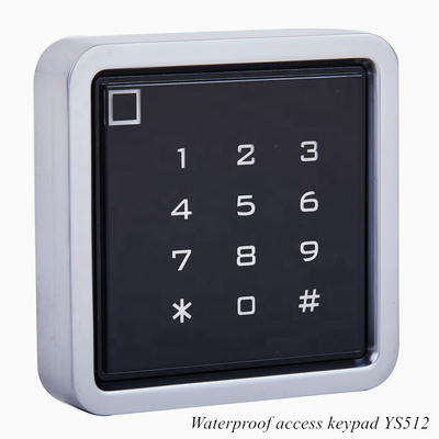 Auto Door Keypad Electronic Entry Doorwaterproof Metal Case RFID 125khz Access Control Keypad Stand-Alone With 2000 User