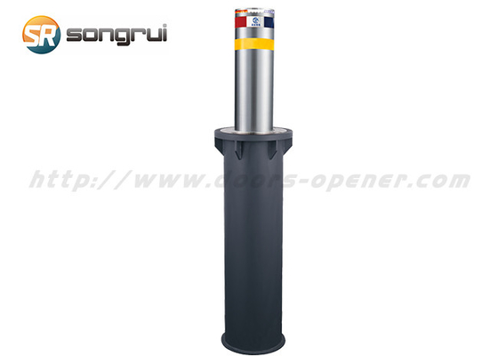 Led Warning Light Traffic Roadblocks , 110V IP68 Stainless Steel Bollards